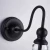 Kinkiet loft  szklany czarny PARIS W01796BK - Cosmo Light